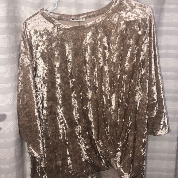 VELVET TOP - Picture 4 of 4